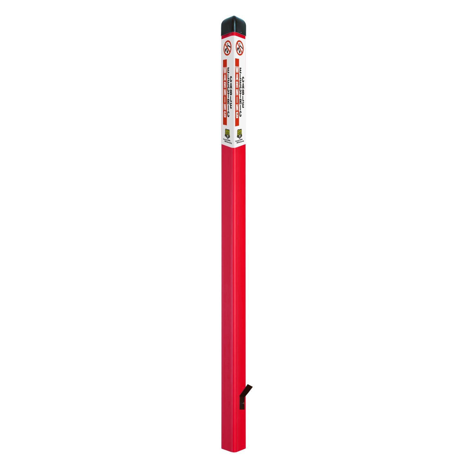 Warning Buried Electric Cable Triangular Marker